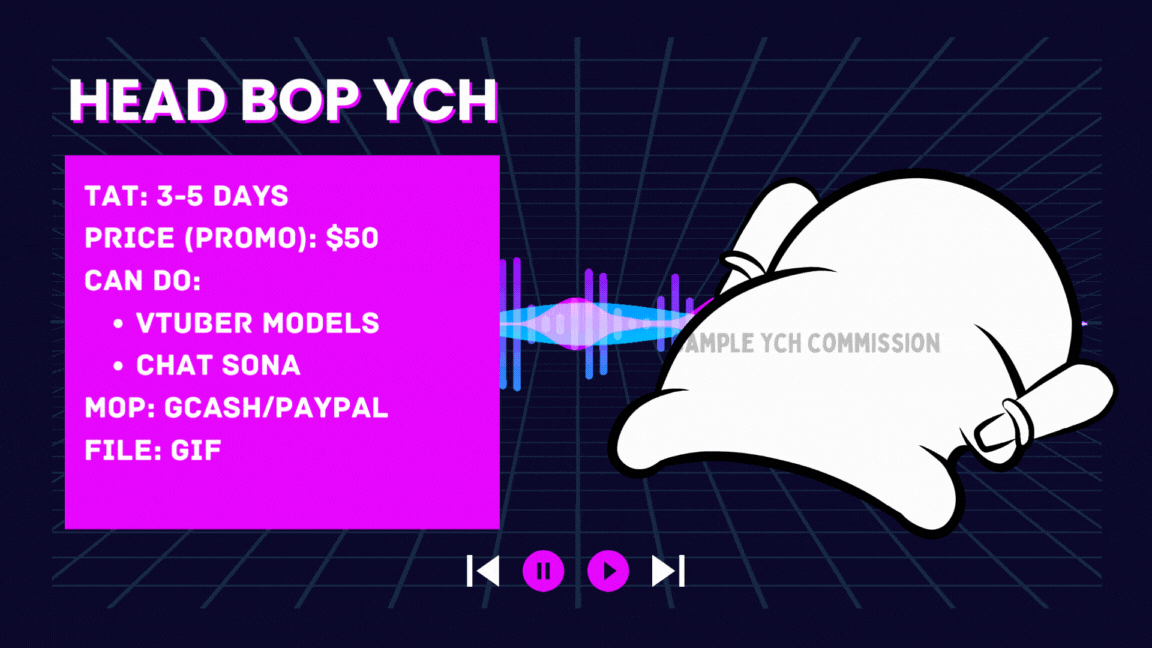 Head Bop YCH