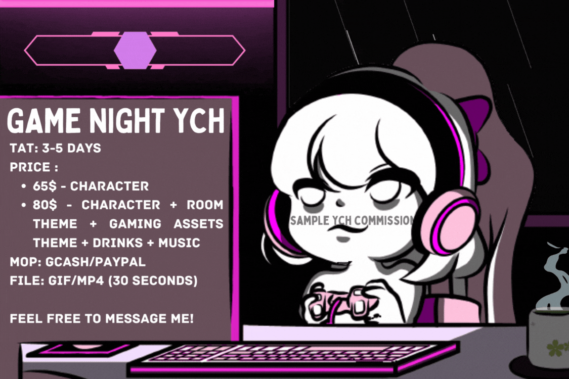 Game Night YCH
